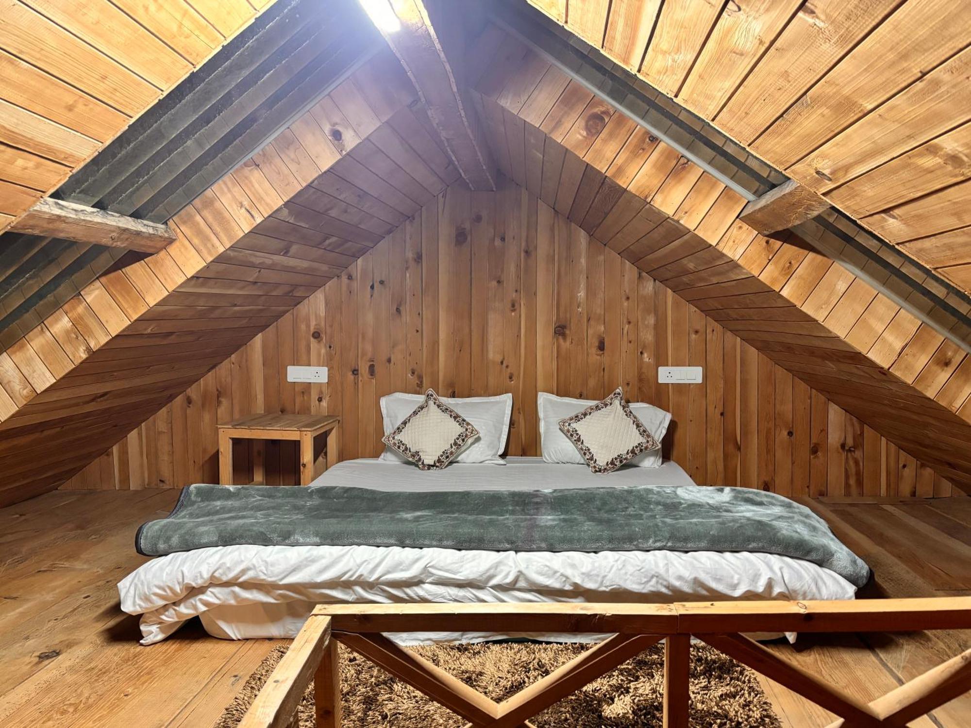 The Cozy Cabin, Jibhi Banjār Buitenkant foto